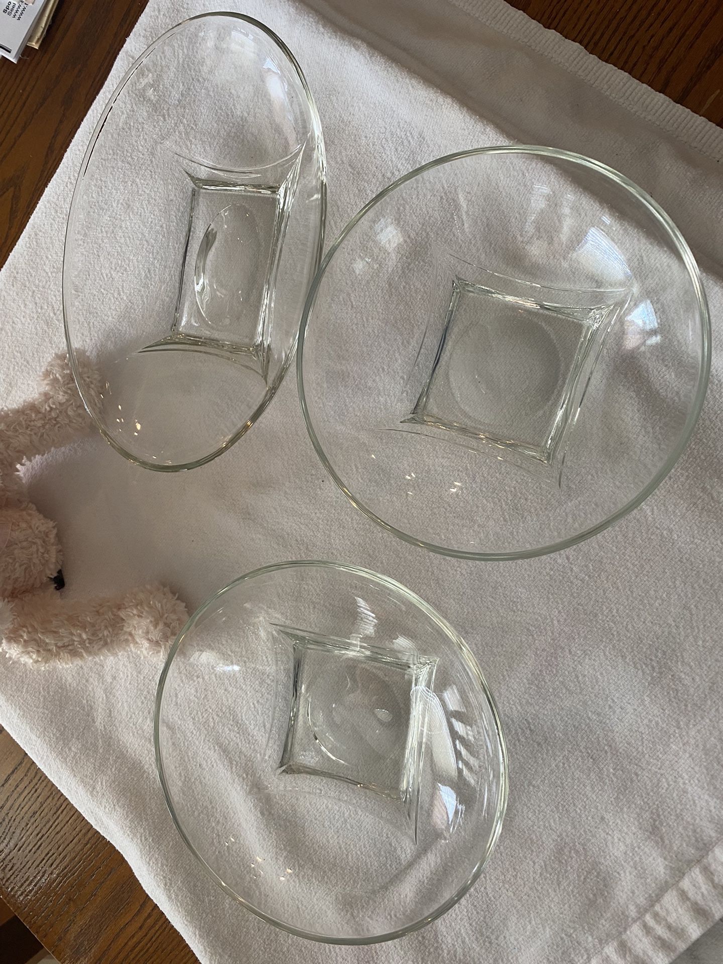 Vintage Trio 1960’s Glassware -Sale!!