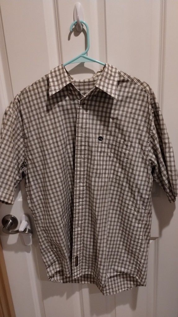 Timberland Men's Short Sleeve Button-down