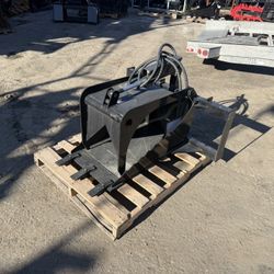 Skid Steer Stump Grap Bucket Attachment