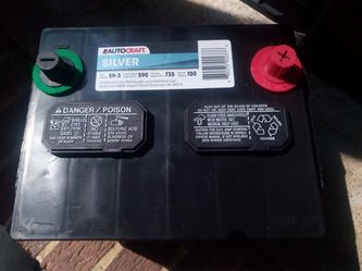 Autocraft Silver group 59 car truck battery perfect condition