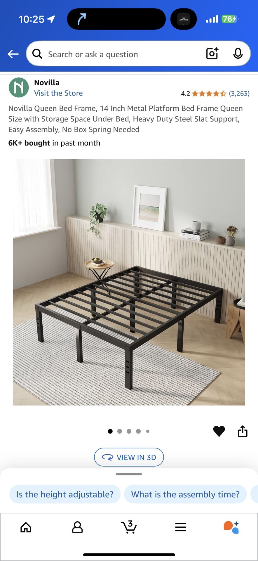 Queen Bed Frame