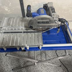 Kobalt 7 Inch Table Tile Saw With Stand