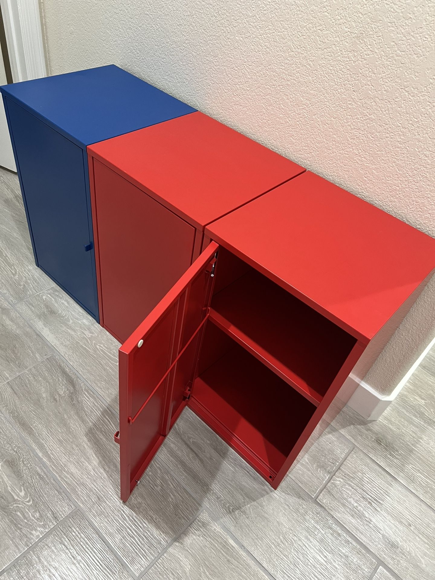 Individual Metal Cabinets - $30 For All (total of 3)