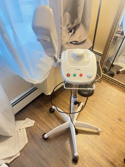 Facial steamer with Ozone setting