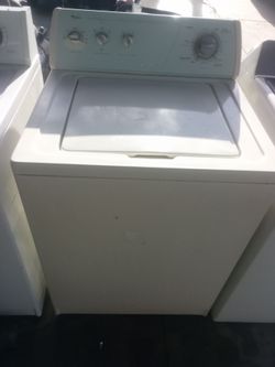 Whirlpool washer working