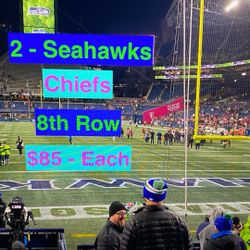Seahawks Chiefs Tickets 