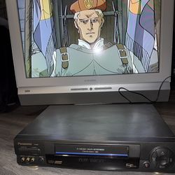 PANASONIC VCR PLAYER PV-9662 TESTED