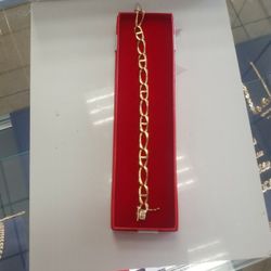 Figaro Bracelet 18K 27.0G