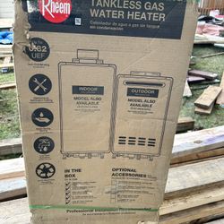 Rheem Tankless Gas Water Heater