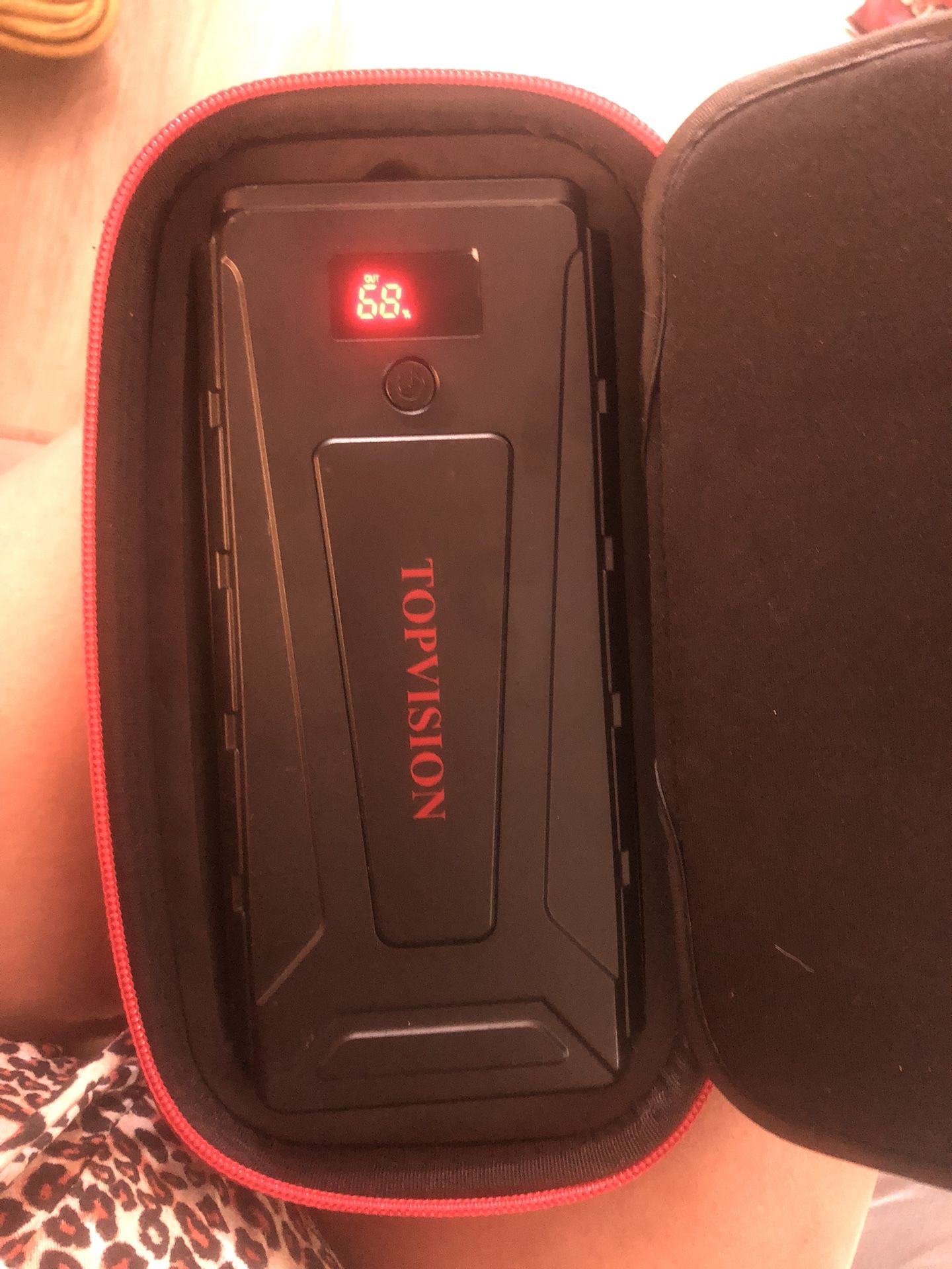 Topvision G26 Multi-Function 2200A Portable Battery Booster 12V Car Jump Starter