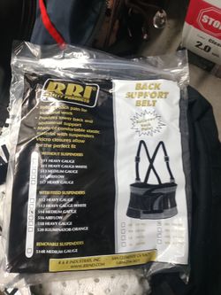 RRI Back Support belt