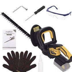 Hedge Trimmer for Dw 20V Battery,Hedge Trimmer Cordless with 22'' Dual-Action Bl