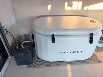Grounded Cold Plunge Tub + 1/3 hp Chiller