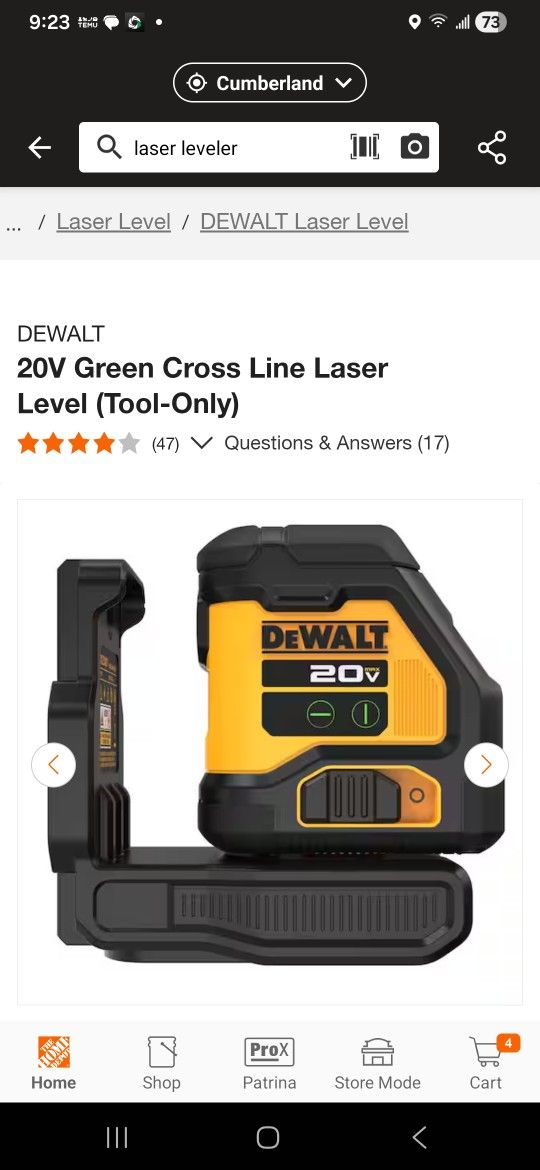 Dewalt Laser Leveler