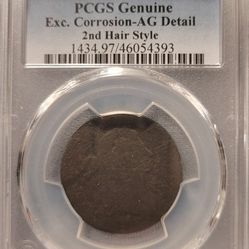 Lot of (3) Large Cents 