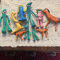 Gumby set of10    1970