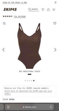 Skims seamless sculpting bodysuit