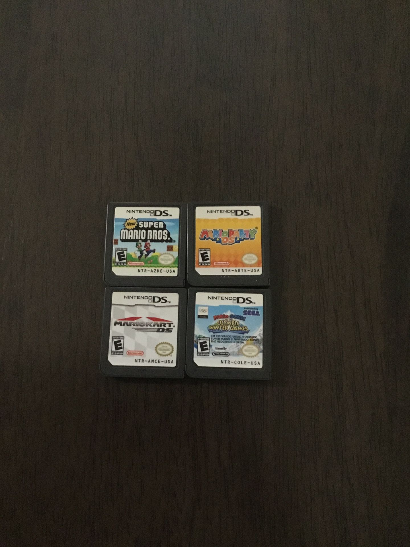 Mario ds bundle games lot