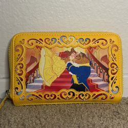 Disney Princess Beauty and the Beast Loungefly Wallet