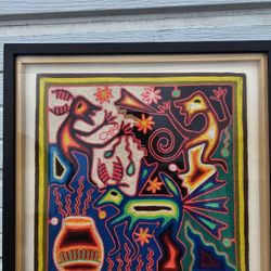 Huichol Art - Framed