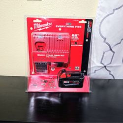 MILWAUKEE M18 5.0 BATTERY AND CHARGER 