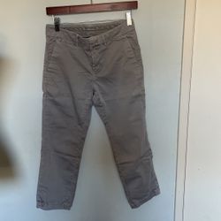 Banana Republic chino pants straight crop size 0P