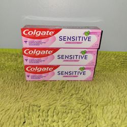 3 Colgate Toothpaste Sensitive 6oz