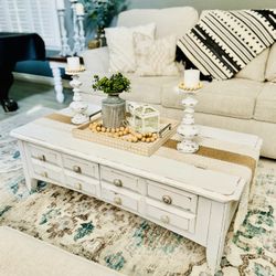 White Coffee Table 