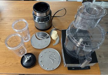 Like-New Cuisinart Food Processor + Ninja Blender Set