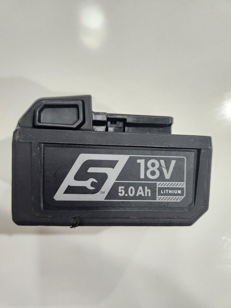 Snap On Tools CTB185 5 AH 18V MonsterLithium Battery with Dual Side Latches