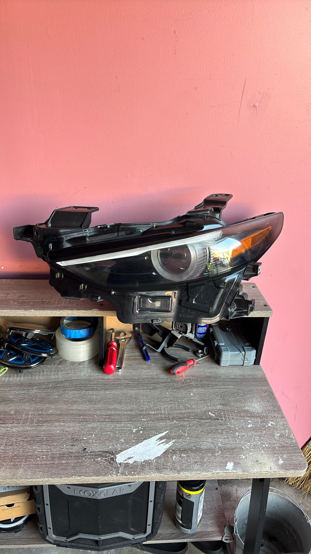 NICE! 2019-2025 MAZDA 3 LEFT DRIVER SIDE HEADLIGHT ADAPTIVE AFS OEM