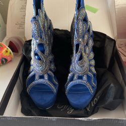 Peacock heels