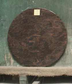 Granite Lazy Susan – Flat, ¾ " Thick, 31 1/2" Diameter