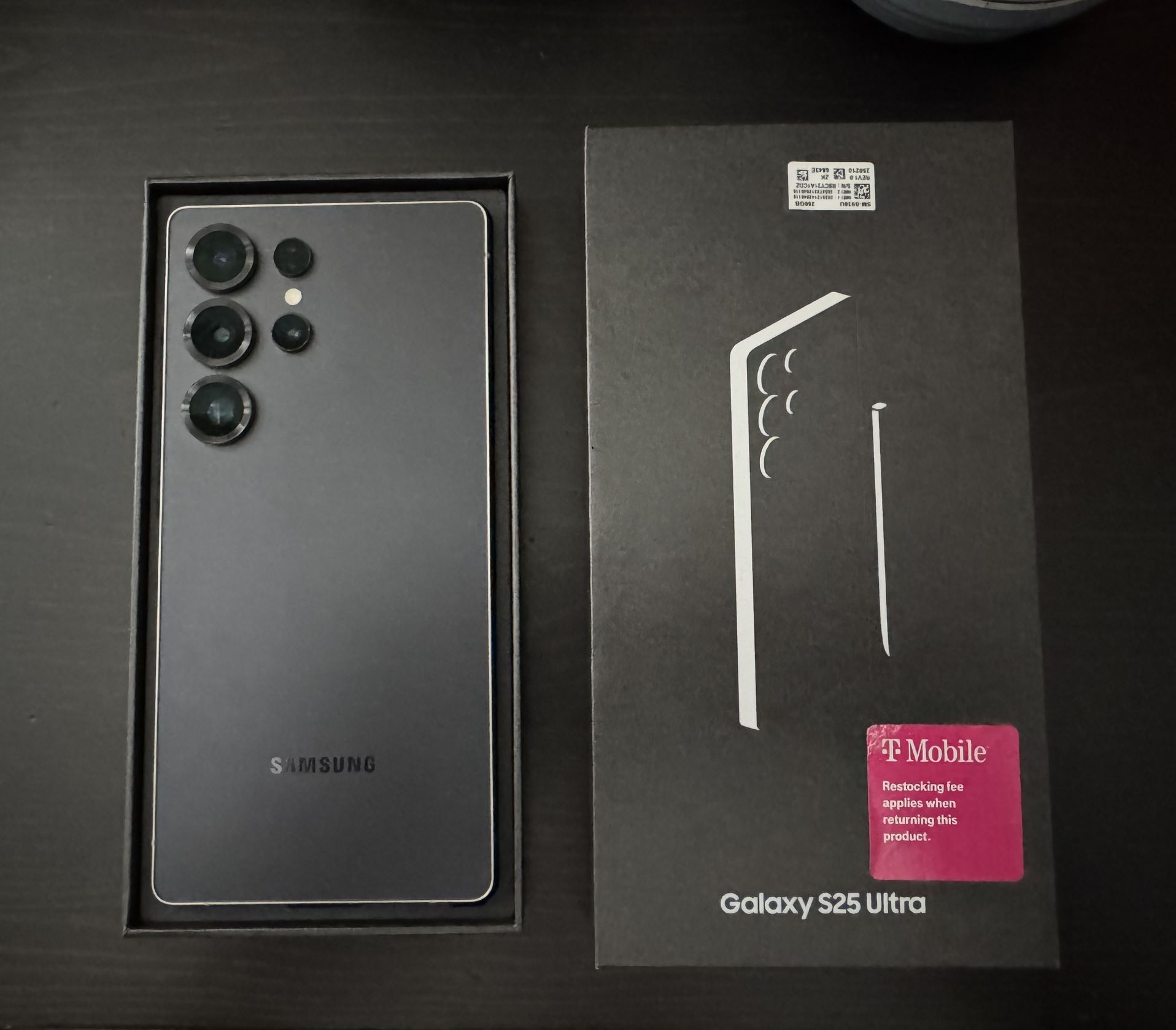 Galaxy S25 Ultra 256g Tmobile