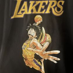 One Piece X Los Angeles Lakers Collaboration