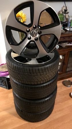 18” VW Rims and tires 5x112 bolt pattern