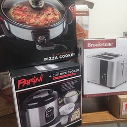 Parini and Brookstone appliances