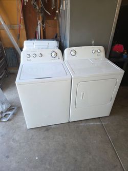 Amana Washer and electric dryer Large Capacity