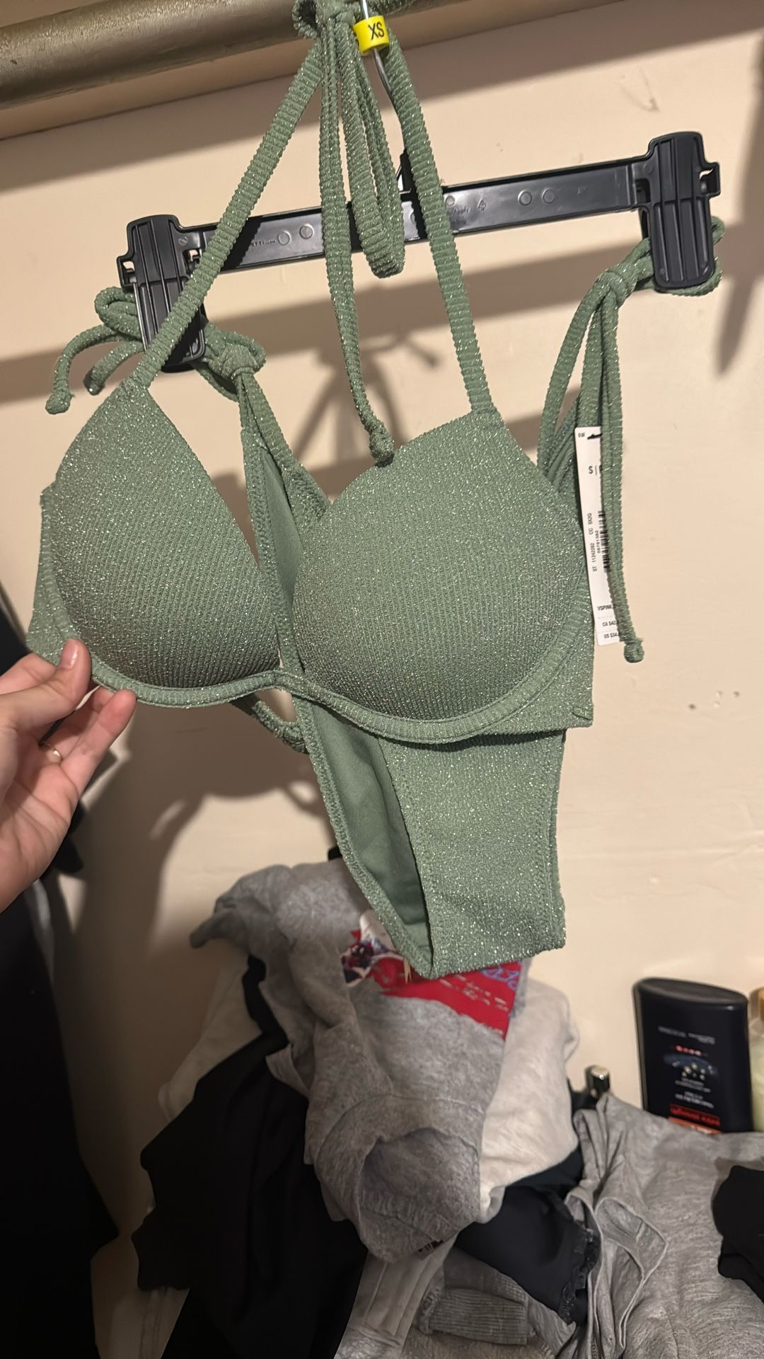 Women’s Vs Pink Bikini / Xs Top - Small Bottom