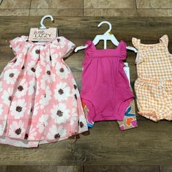 3 Baby Girl Set Bundle