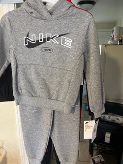 NIKE SWEAT SUIT GREY 4T