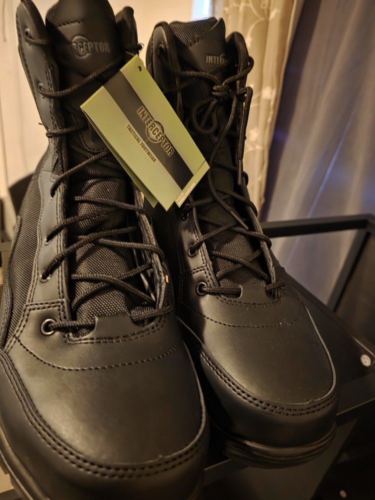 Interceptor Steel Toed Boots