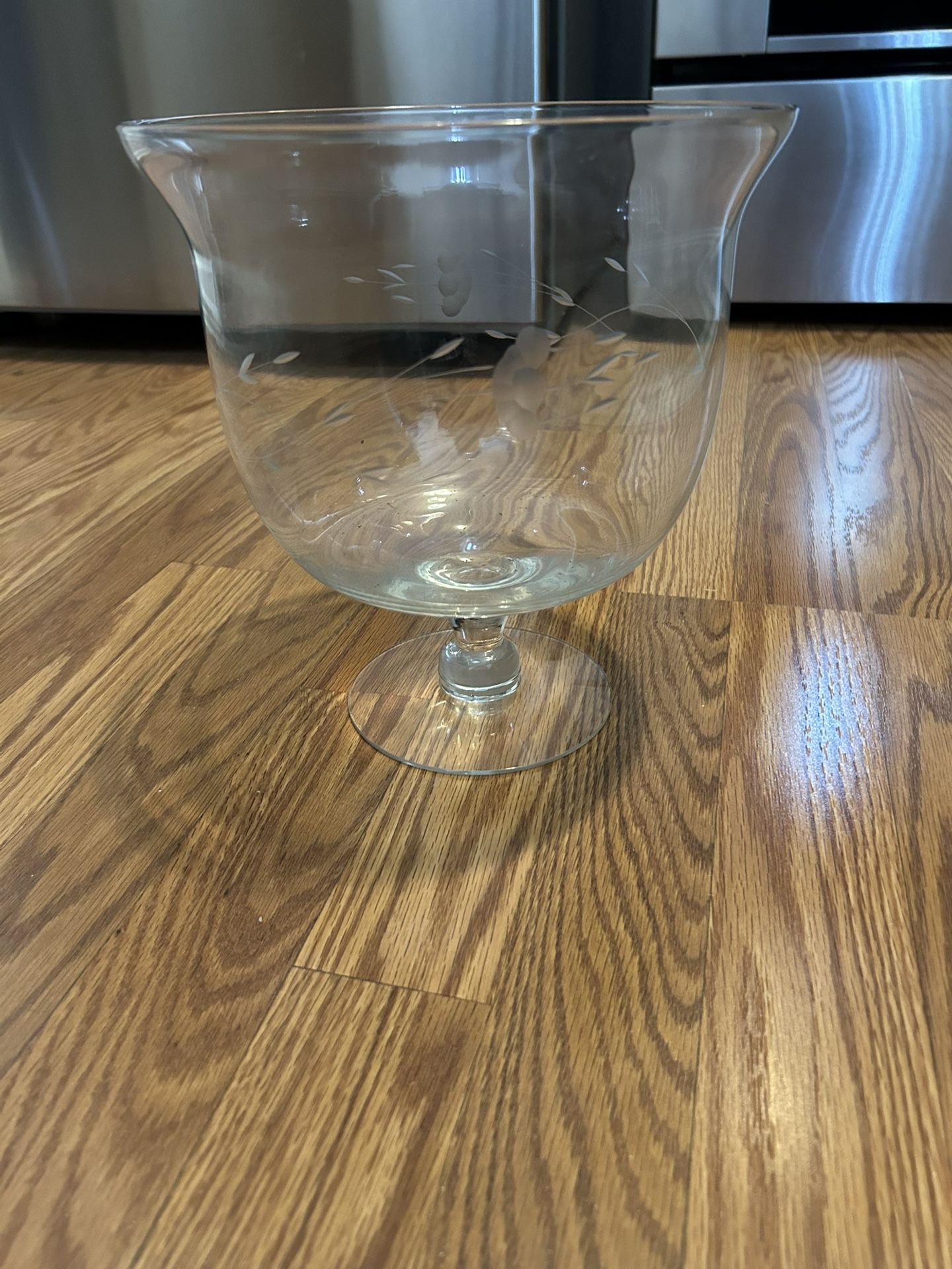 Princess House crystal large vase