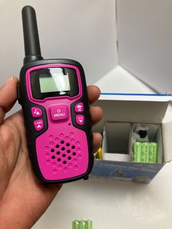 Rechargeable Walkie Talkies 4-Pack for Kids/Adults