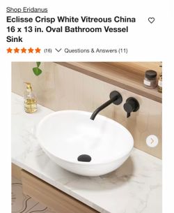 Vessel sink