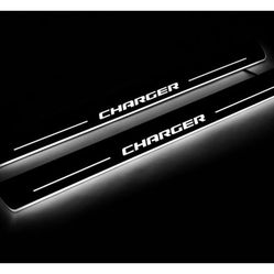 Dodge Charger Illuminating Magnetic  Door Sill Protector