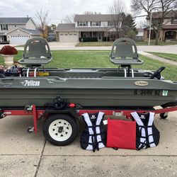 Fishing Boat With Trailer.