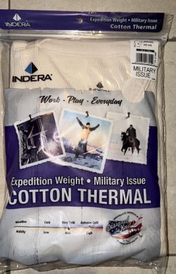 Military grade long John thermals size L