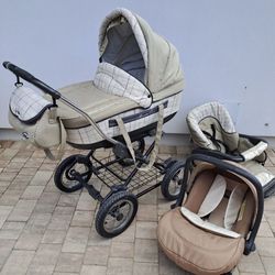 Baby Pram Two Pc  For Baby And Toddler 