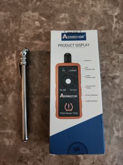 TPMS Relearn Tool New with free tire gauge